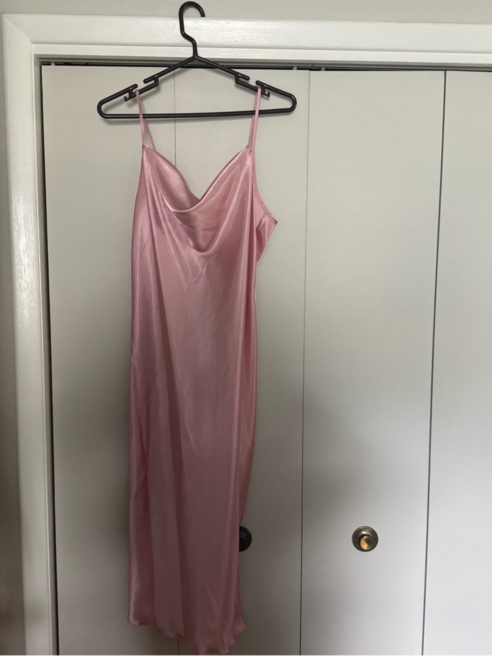 Slip Satin Dress - Pink